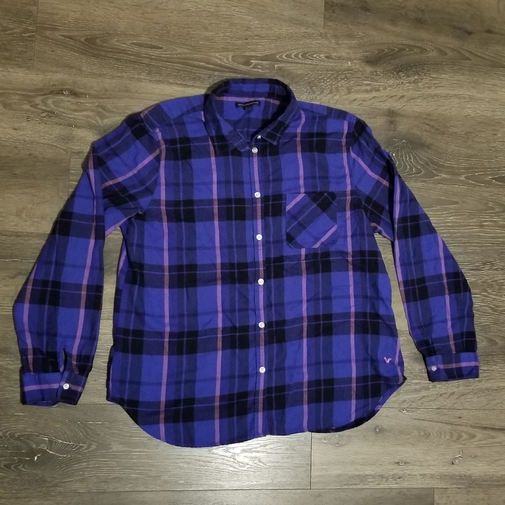 American Eagle Long Sleeve Flannel
